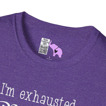 I'm Exhausted Please Don't Talk To Me Adult T-shirt