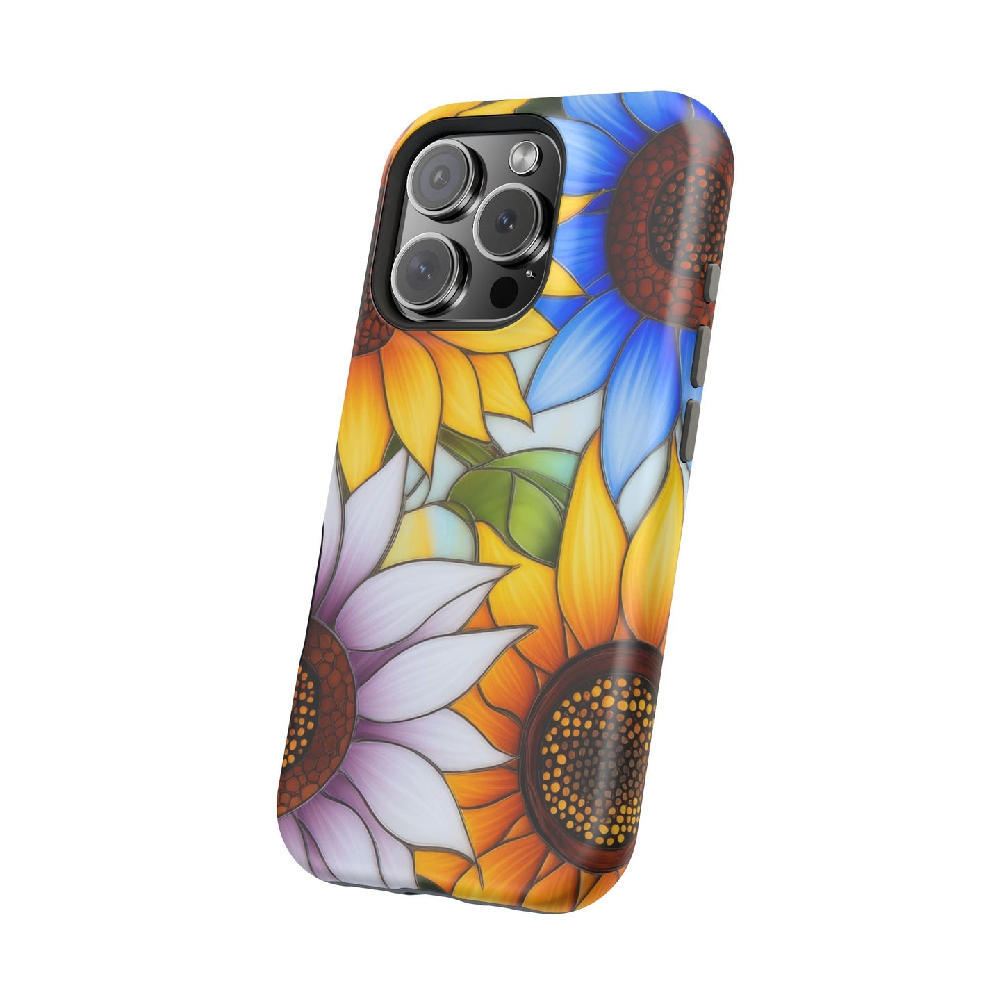 Colorful Sunflowers MagSafe® Compatible Tough Case for iPhone