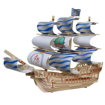 Sailing Ship Toy DIY Model