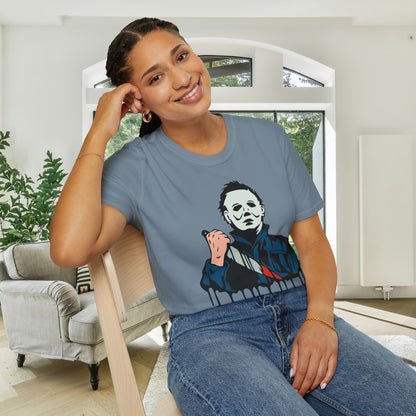 Michael Myers Knife Adult T-shirt