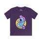Cute Seahorse (Blue) Kids Softstyle Tee
