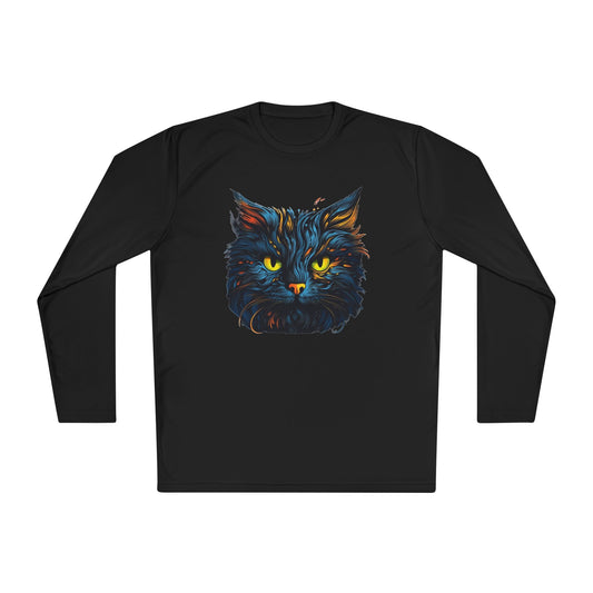 Creepy Black Cats 15 Adult Long Sleeve Tee