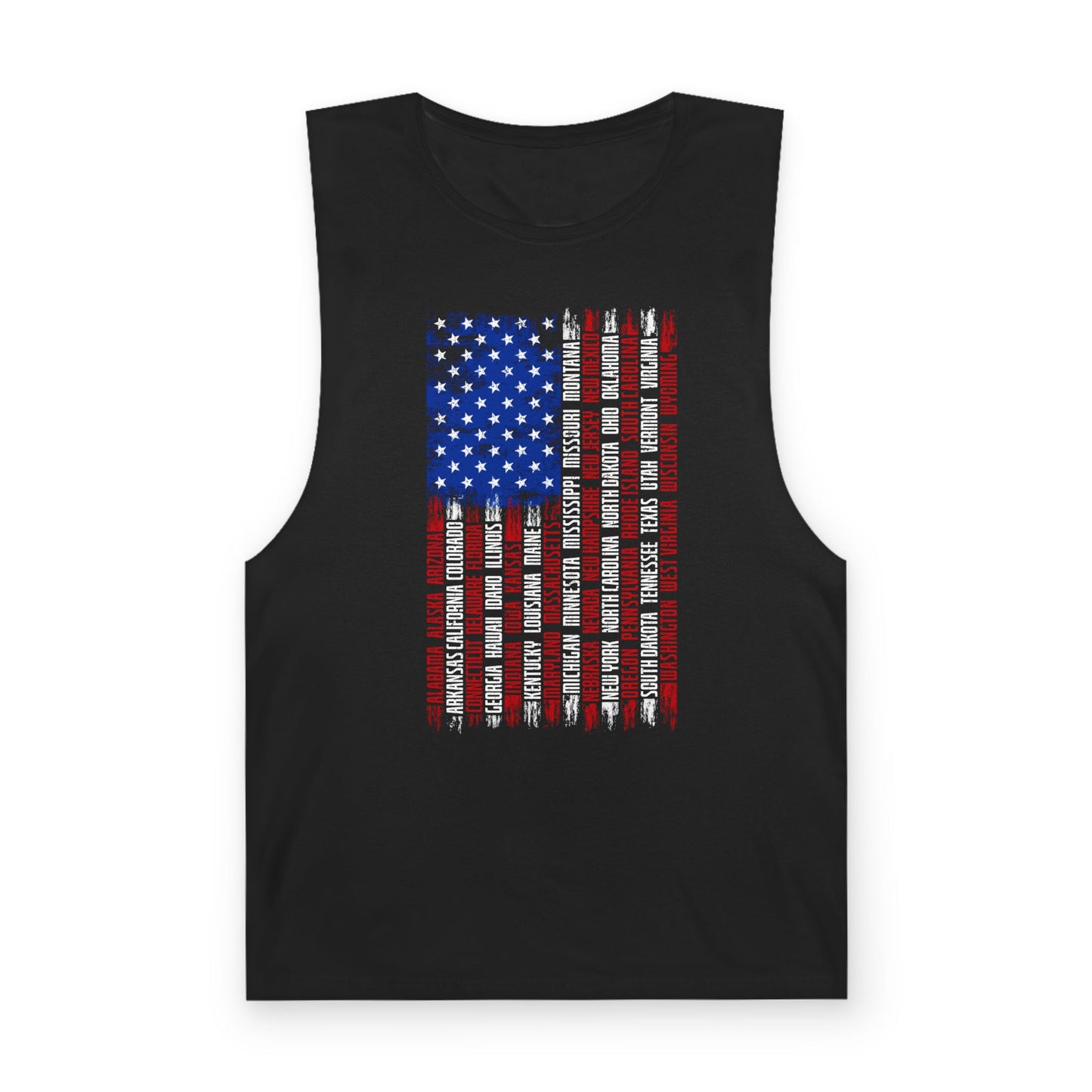 American Flag w/States Tank Top