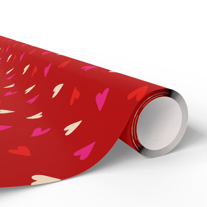 Cupid's Confetti Wrapping Paper