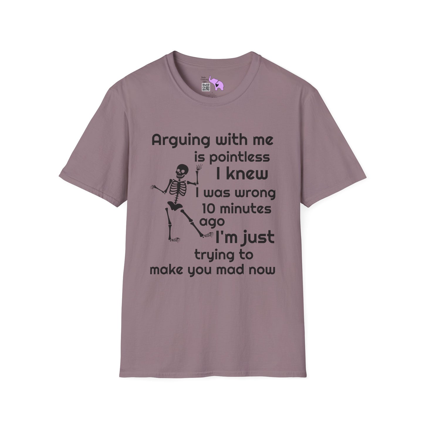 Arguing With Me Is Pointless... Adult T-shirt