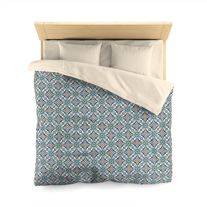 Talavera Sunburst Microfiber Duvet Cover
