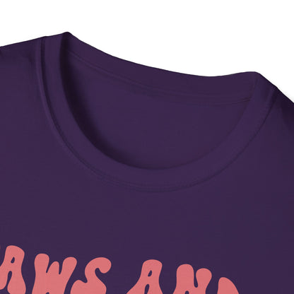 Paws And Enjoy The Little Things Adult T-shirt