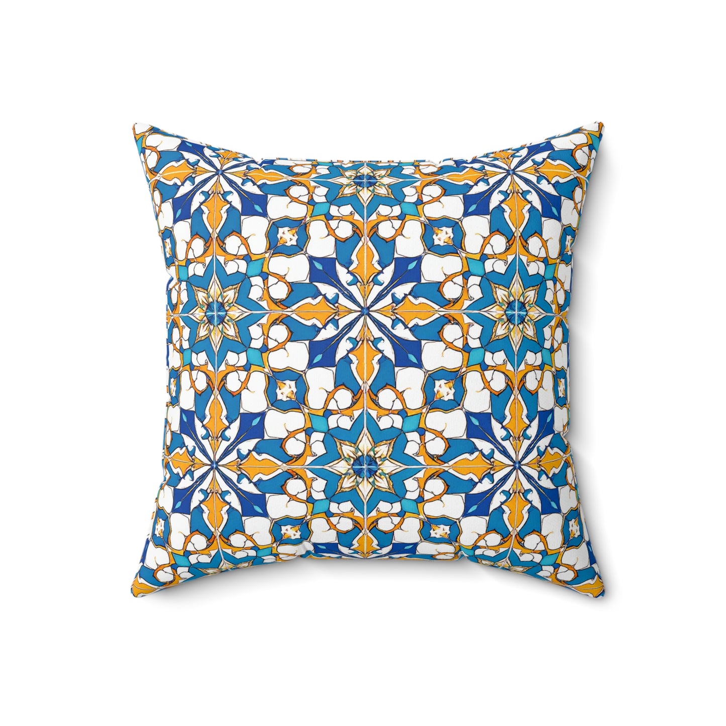 Talavera Sunburst Throw Pillow