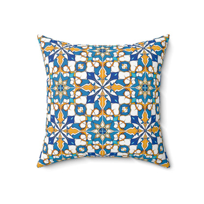 Talavera Sunburst Throw Pillow