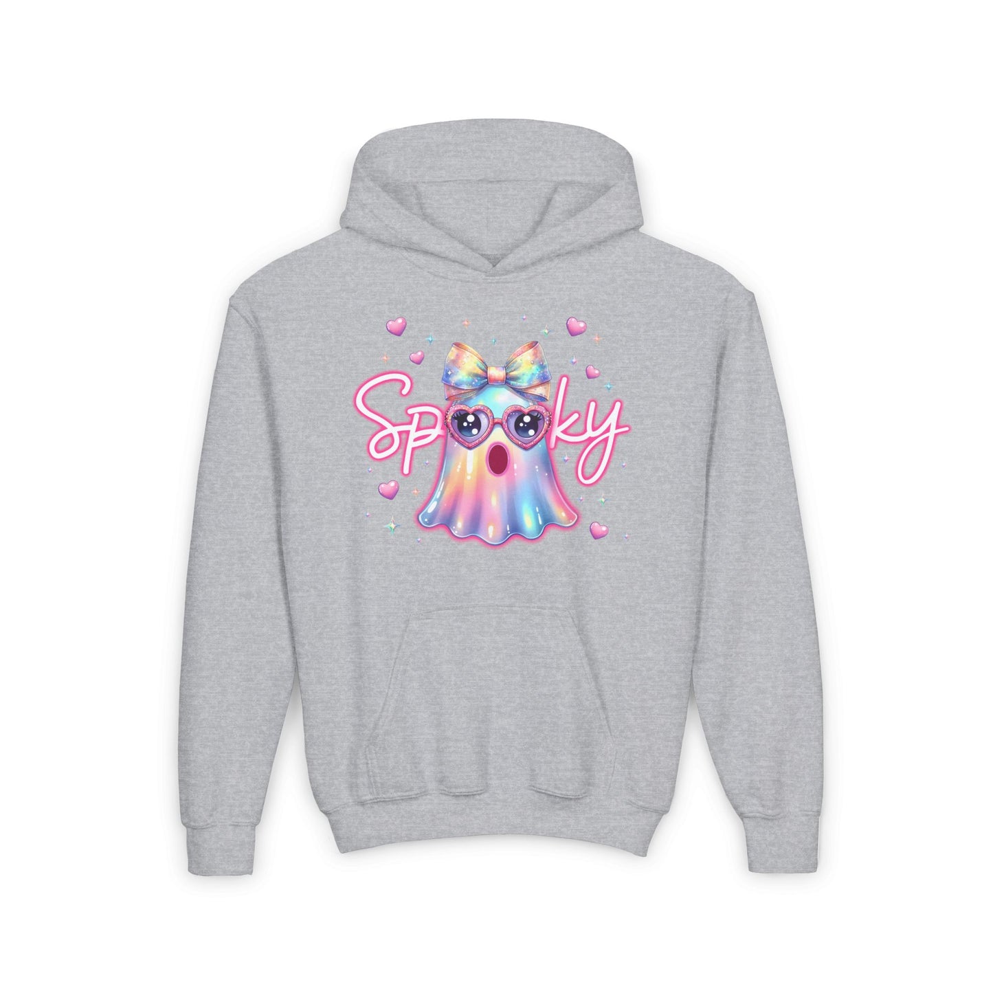 Spooky Pastel Ghost Youth Heavy Blend Hoodie