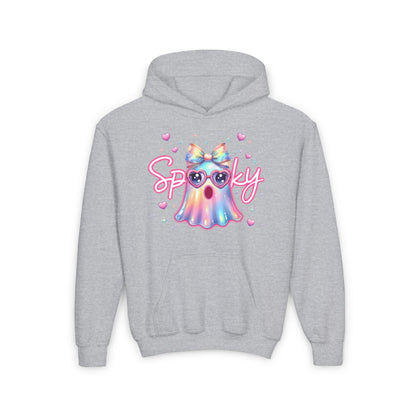 Spooky Pastel Ghost Youth Heavy Blend Hoodie