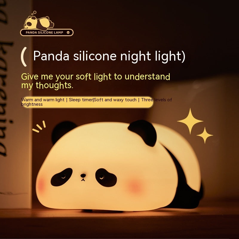 Silicone Panda Touch Night Lights