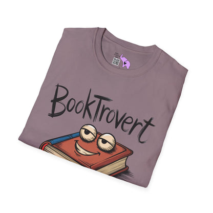 Booktrovert(Cartoonish Book) Adult T-shirt