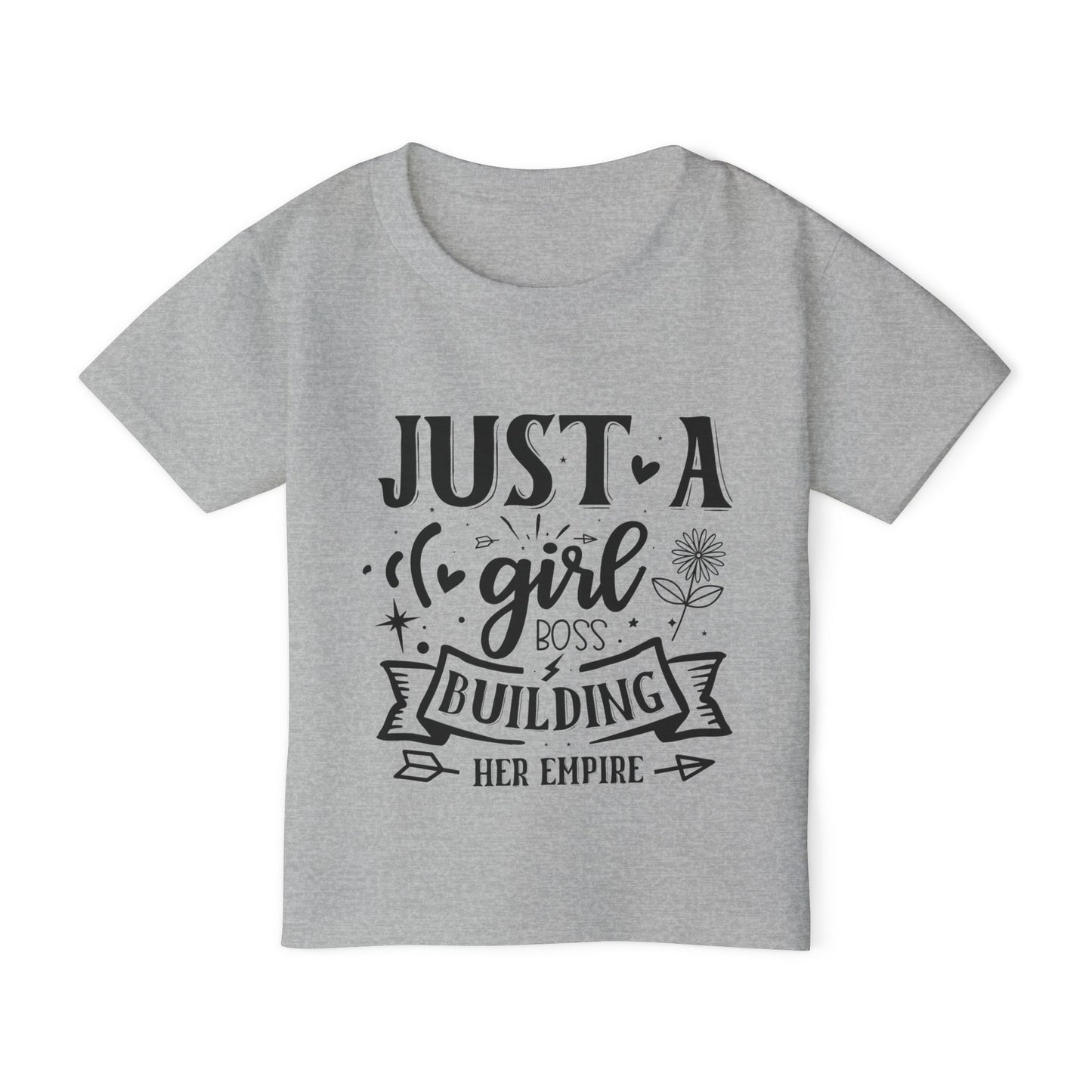 Just A Girl Boss Building Her Empire Heavy Cotton™ Toddler T-shirt