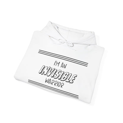 I'm An Invisible Warrior Heavy Blend™ Hooded Sweatshirt