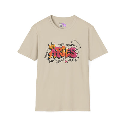 Aries Street Art Adult T-shirt