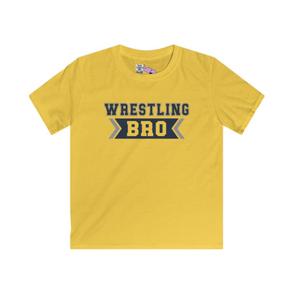 Wrestling Bro Youth Softstyle Tee