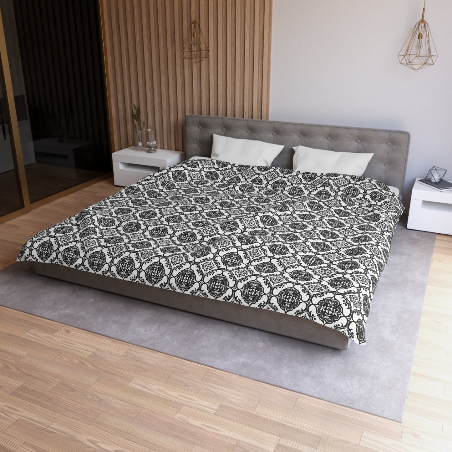 Ornamental Symmetry Duvet Bedding Set