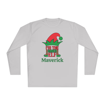 I'm The Gamer Elf Personalized Adult Long Sleeve Tee