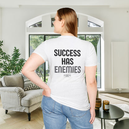 Hatermade Success Has Enemies Adult T-Shirt