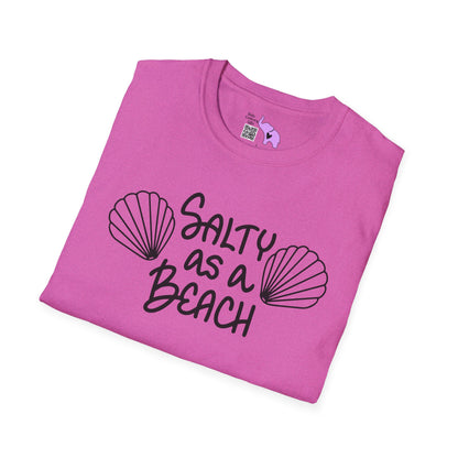 Salty As A Beach Adult T-shirt