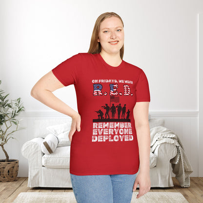 Remember Everyone Deployed About T-shirt