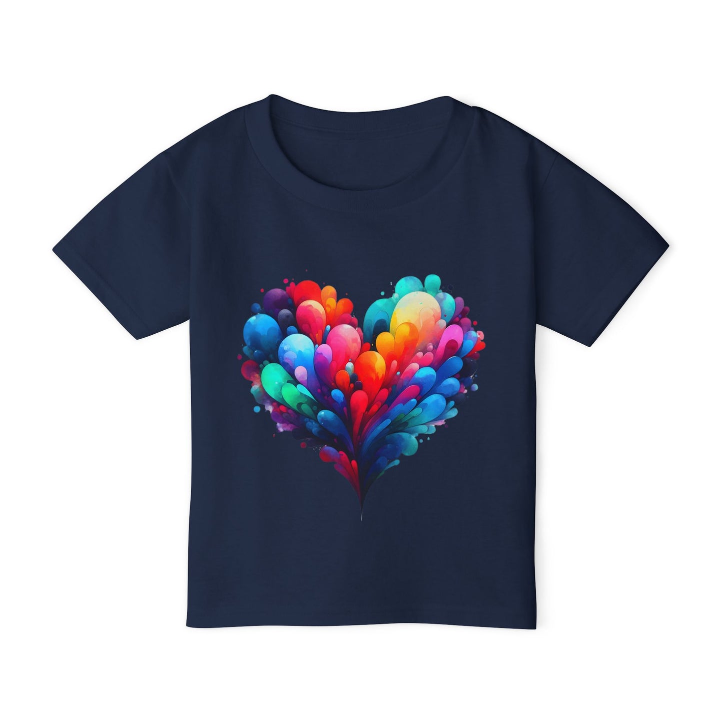 All the Feels Heart Heavy Cotton™ Toddler T-shirt
