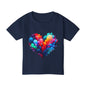 All the Feels Heart Heavy Cotton™ Toddler T-shirt