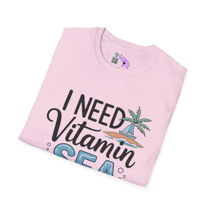 I Need Vitamin Sea (2) Adult T-shirt