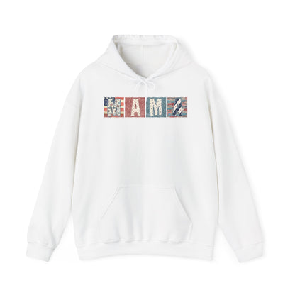 Mama (Patriotic) Heavy Blend™ Hooded Sweatshirt