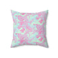 Berry Sorbet Camo Throw Pillow