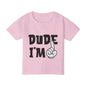 Dude I'm 1 Heavy Cotton™ Toddler T-shirt