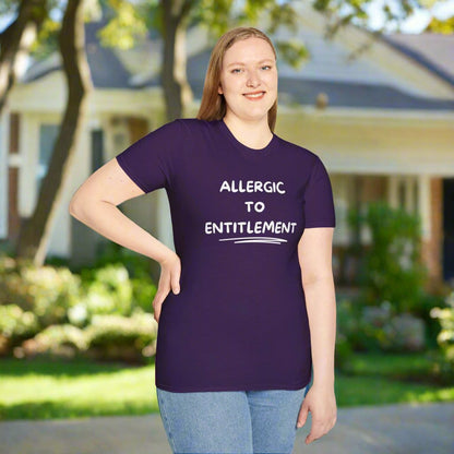 Allergic To Entitlement T-shirt