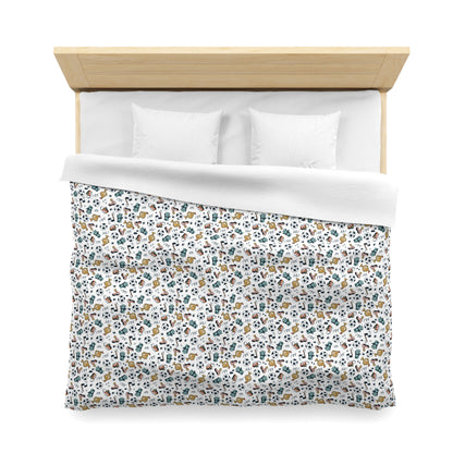 Little Soccer Legends Microfiber Duvet Cover