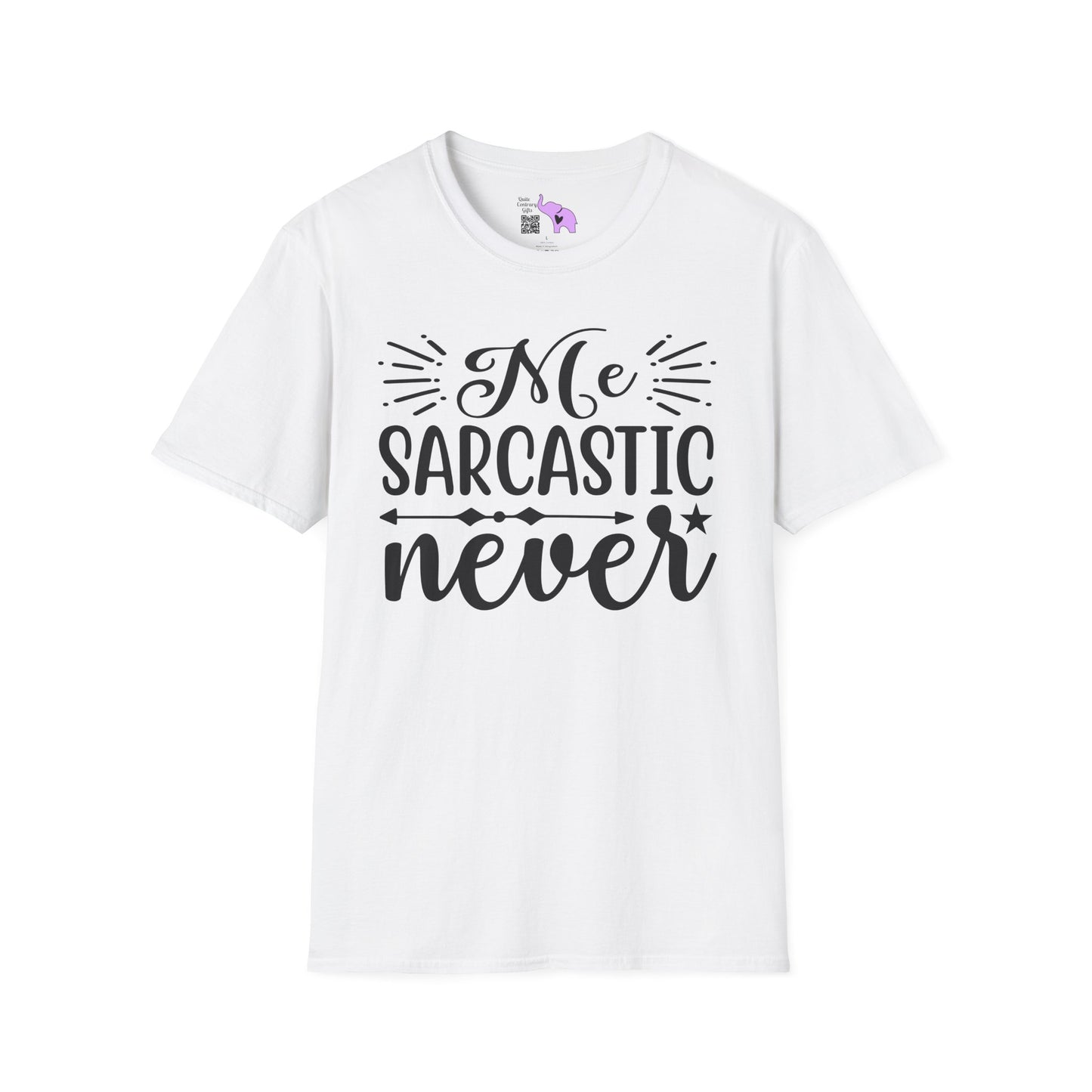 Me Sarcastic Never Adult T-shirt