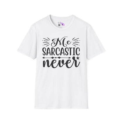 Me Sarcastic Never Adult T-shirt