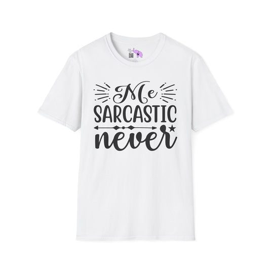Me Sarcastic Never Adult T-shirt