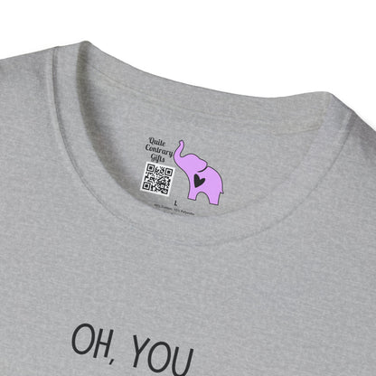 Couldn't Care Less Grammar Adult T-shirt