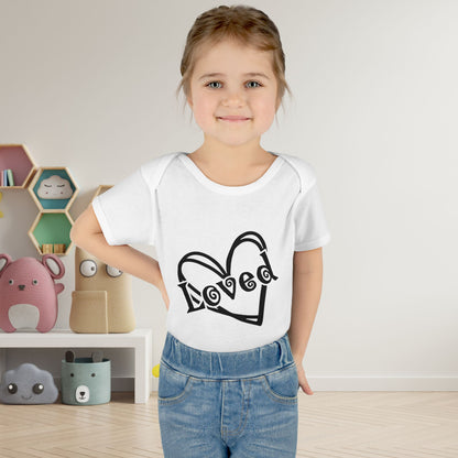 Loved Infant Baby Rib Bodysuit