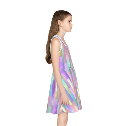 Enchanted Mosaic Girls' Sleeveless Sundress