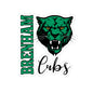 Brenham Vertical Fury Kiss-Cut Decal