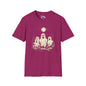 Creepy Ghost Trio Adult T-shirt