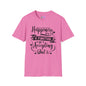 Happiness is a Function of Accepting What Is Adult T-shirt