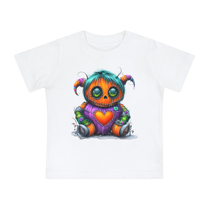 Patchwork Pumpkin Heart Infant T-Shirt