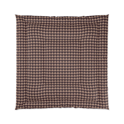 Diamond Bloom-Crimson & Plum Comforter