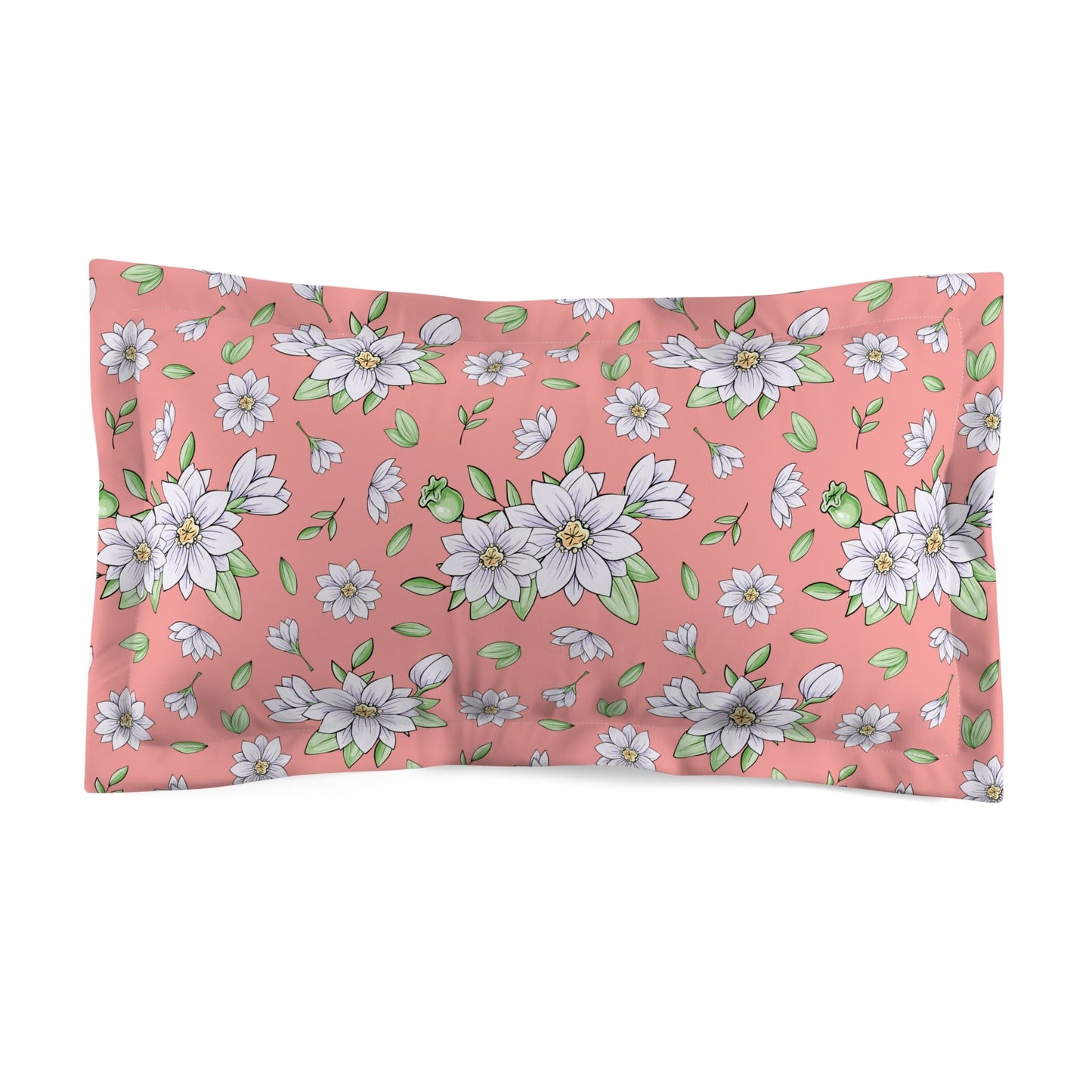 Jasmine Blush Garden Pillow Sham
