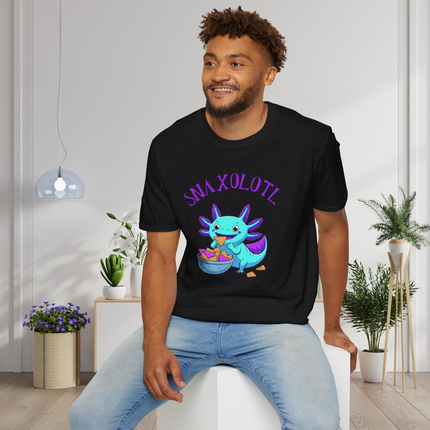 Snaxolotl Adult T-shirt