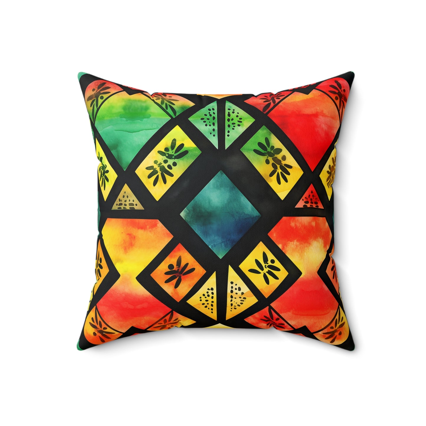 Freedom Flame Throw Pillow