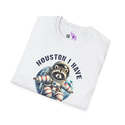 Astronaut Panda Houston I Have So Many Problems T-shirt