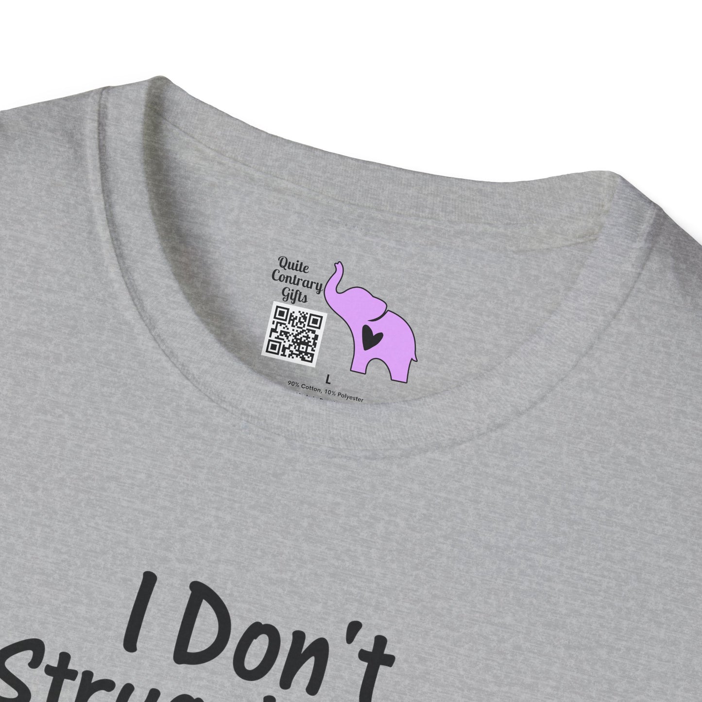 I Don't Struggle With Anxiety I'm Actually Pretty Good At It Adult T-shirt
